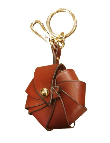 Portachiavi in pelle Boldrini 0666 Brunello