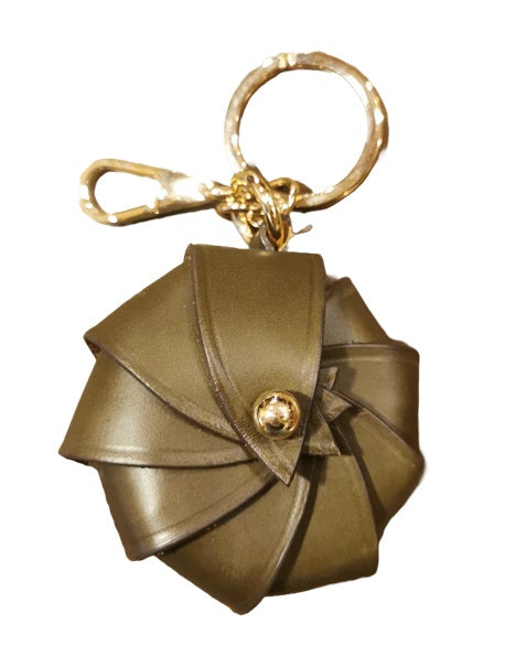 Portachiavi in pelle Boldrini 0666 Oliva