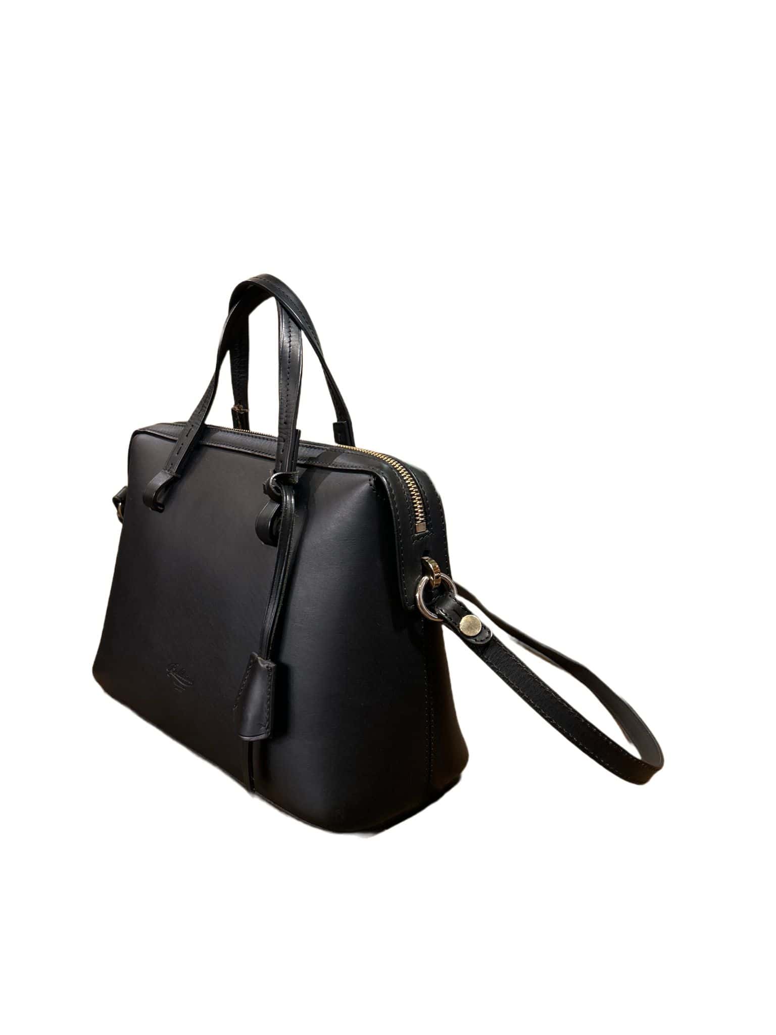 Borsa in pelle Boldrini 07024 Nero