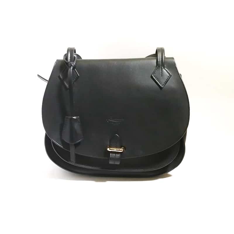 Borsa/tracolla in pelle c/patta Boldrini 07138 Nero