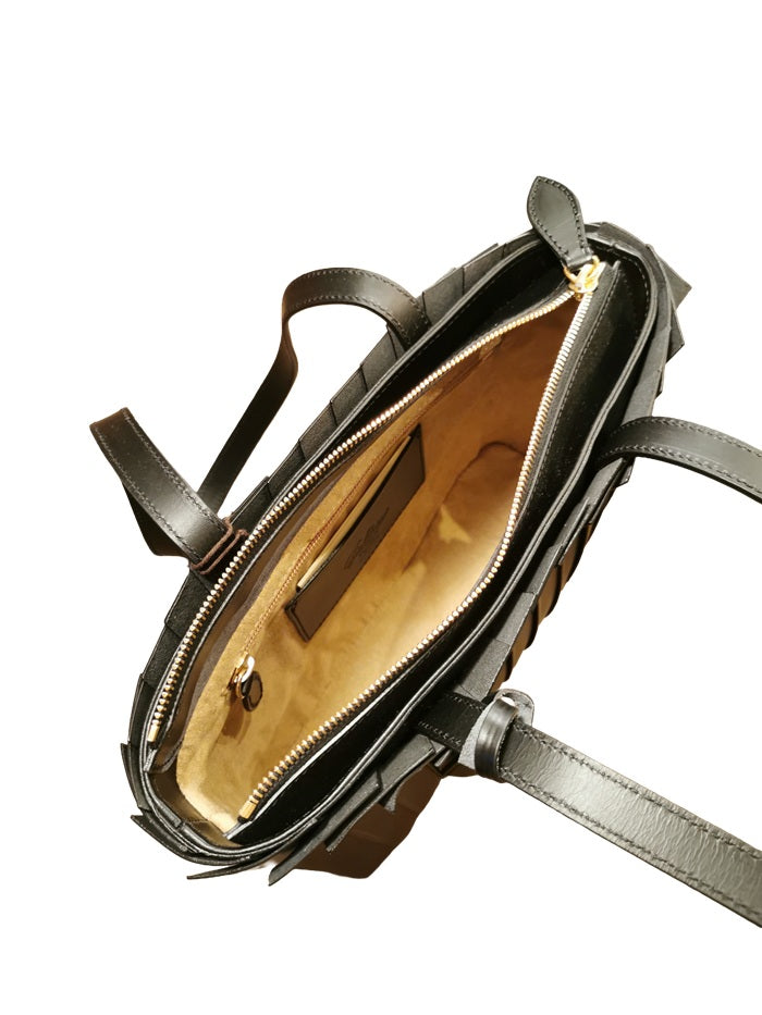 Borsa in pelle Opera Boldrini 07390 Nero