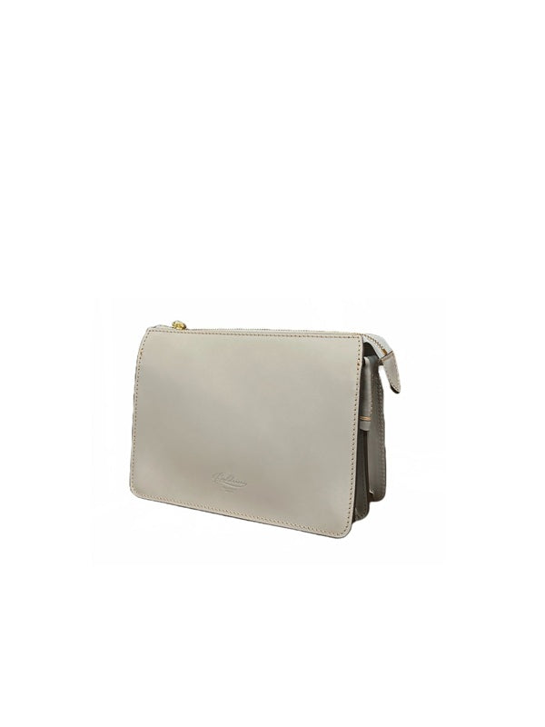 Piccola borsa in pelle Boldrini 07586 Acquamarina