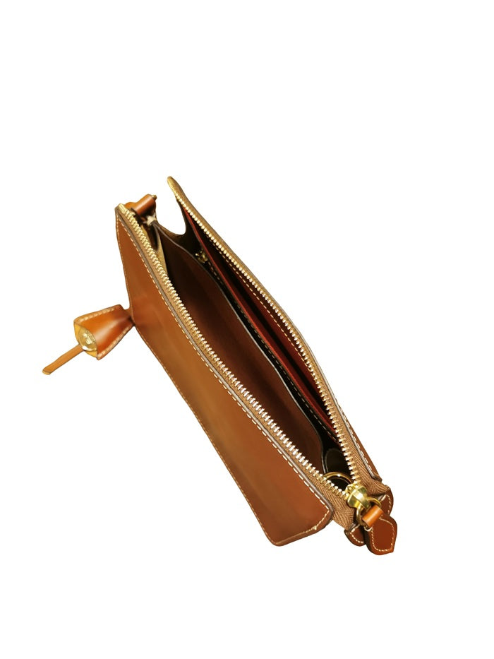 Piccola borsa in pelle Boldrini 07586 Golden