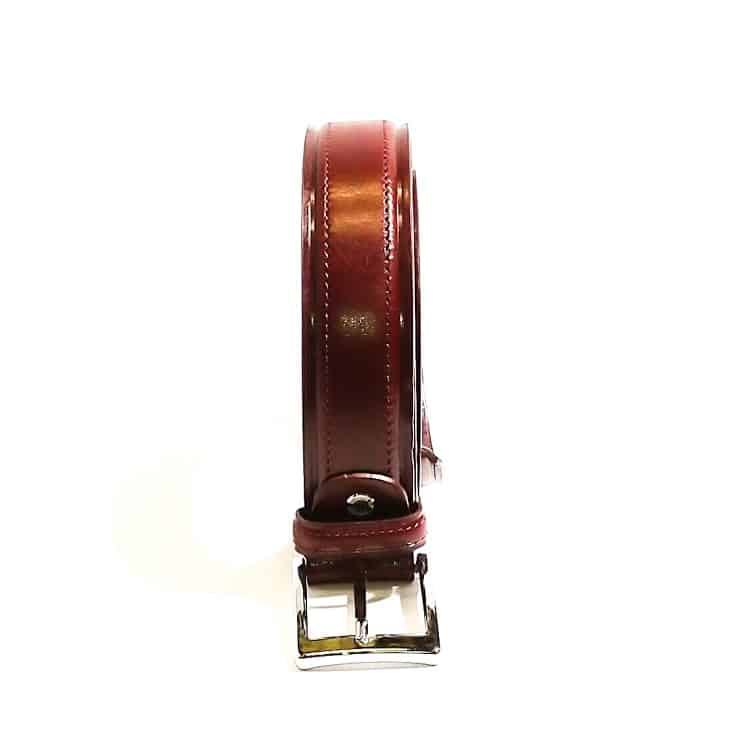 Cintura in pelle Pelletteria Allegrini Filippo 089/35 bordeaux