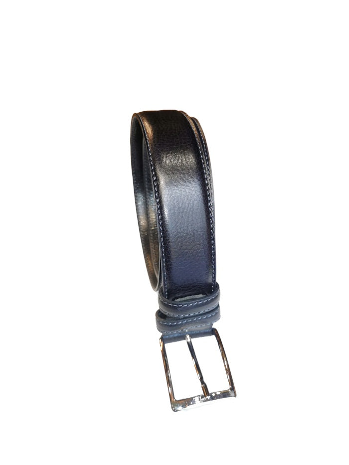 Cintura in pelle Pelletteria Allegrini Filippo 103/35 blu