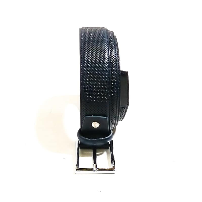 Cintura in pelle Pelletteria Allegrini Filippo 1309 blu
