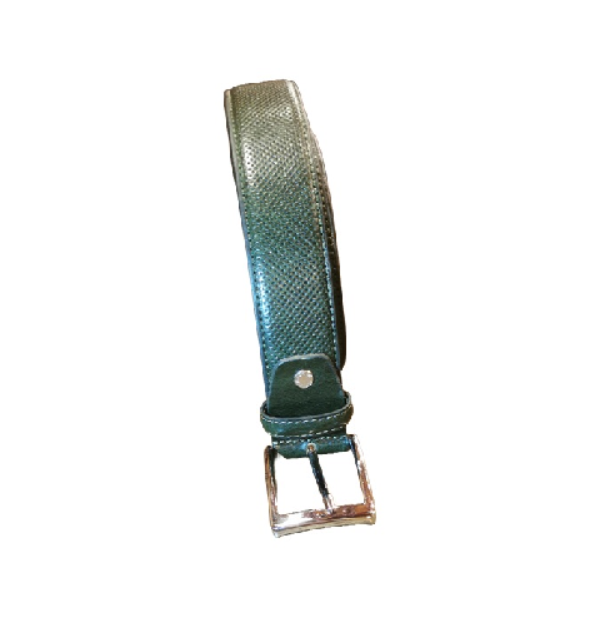 Cintura in pelle Pelletteria Allegrini Filippo 1309 verde