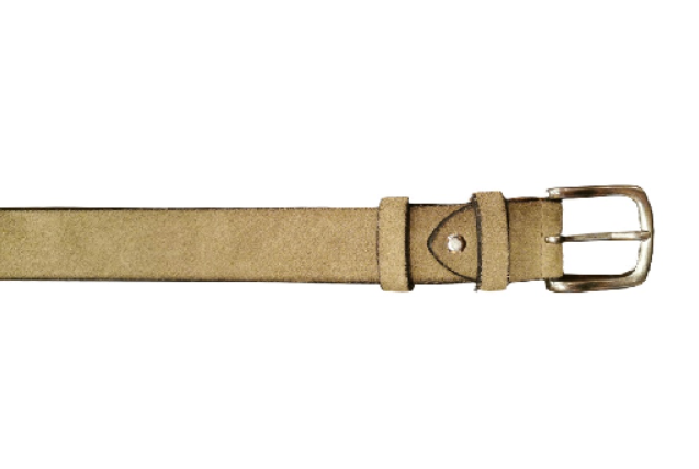 Cintura in pelle Pelletteria Allegrini Filippo 1842/35 taupe