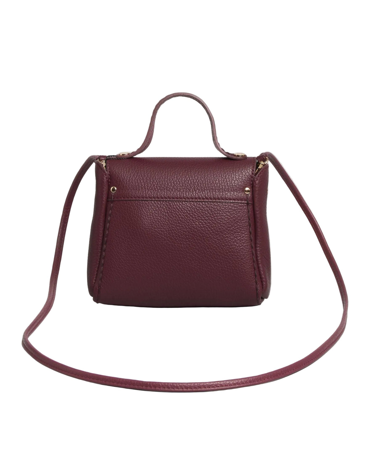 Borsa piccola in pelle Visonà 20640 chianti