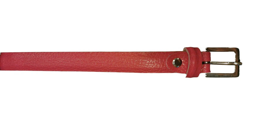 Cintura in pelle Donna Pelletteria Allegrini Filippo 2074/20 fuxia