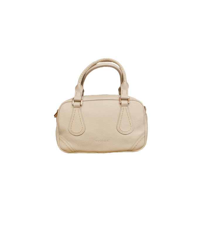 Borsa in pelle Visonà 25121 Latte