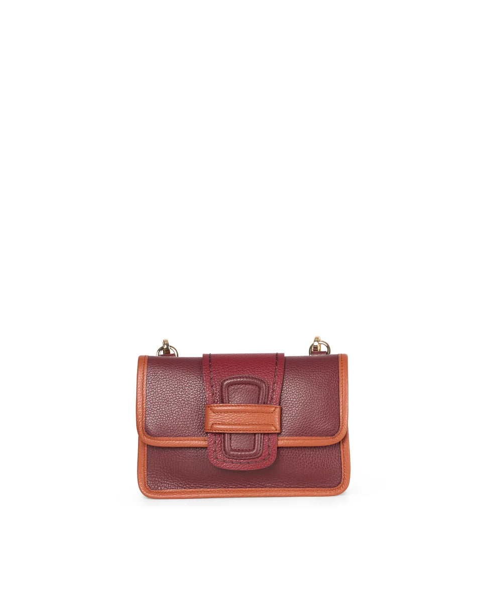 Borsa in pelle Visonà LINDA 26500 multi  CHIANTI