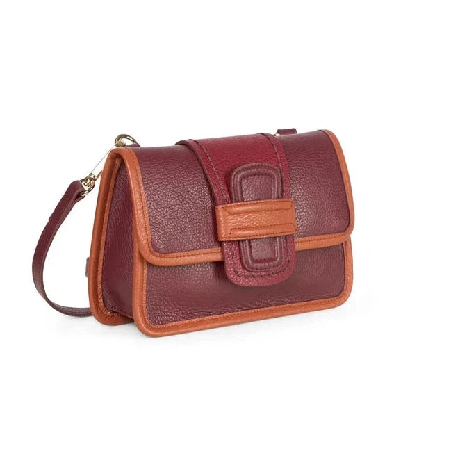 Borsa in pelle Visonà LINDA 26500 multi  CHIANTI