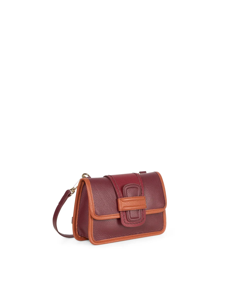 Visonà LINDA 26500 multi CHIANTI leather bag