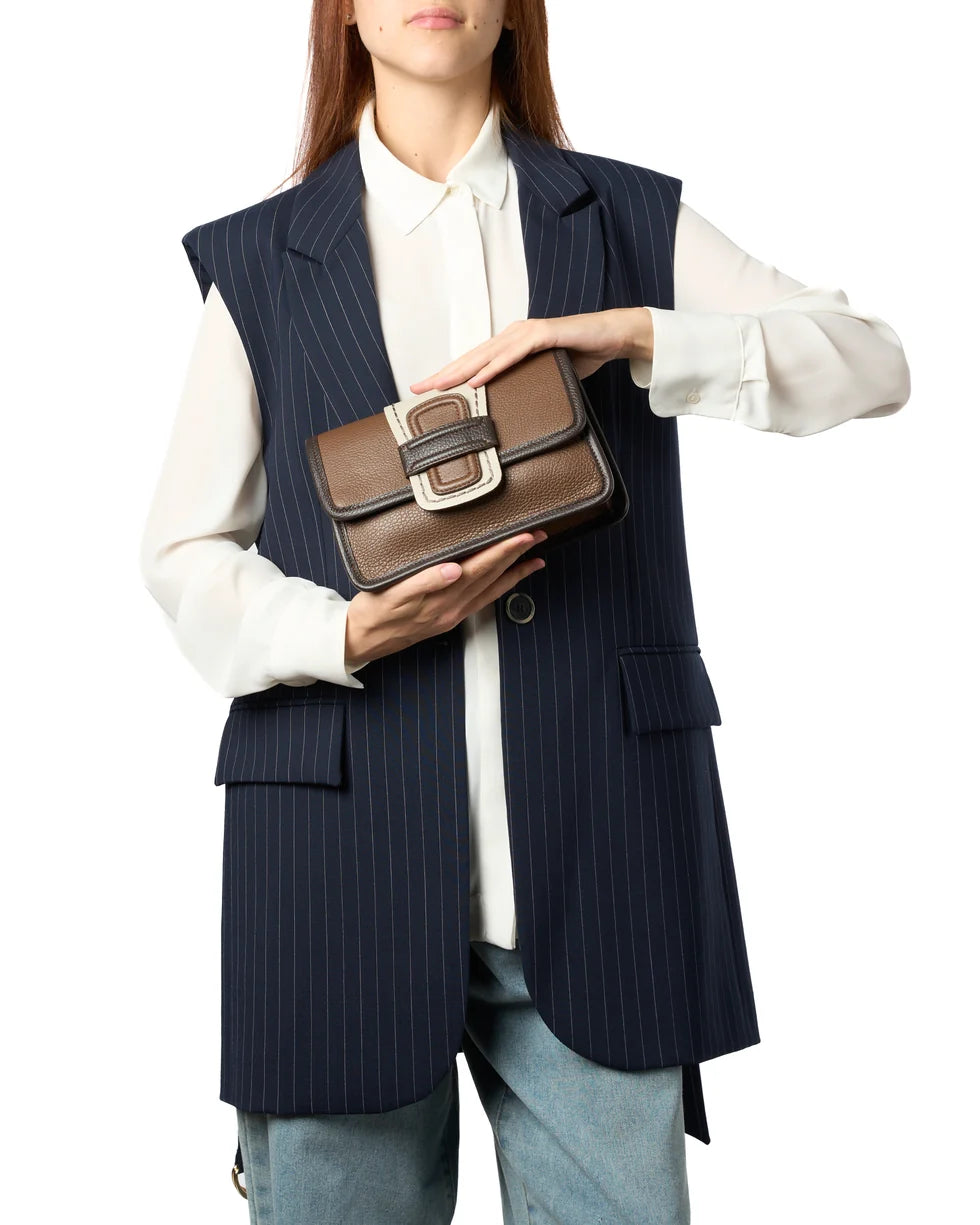 Borsa in pelle Visonà LINDA 26500 multi HUMMUS