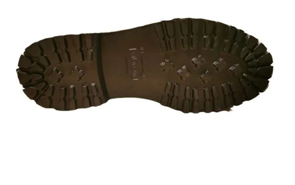 Stivale stringato da uomo in pelle  Pelletteria Allegrini 4850 Marrone