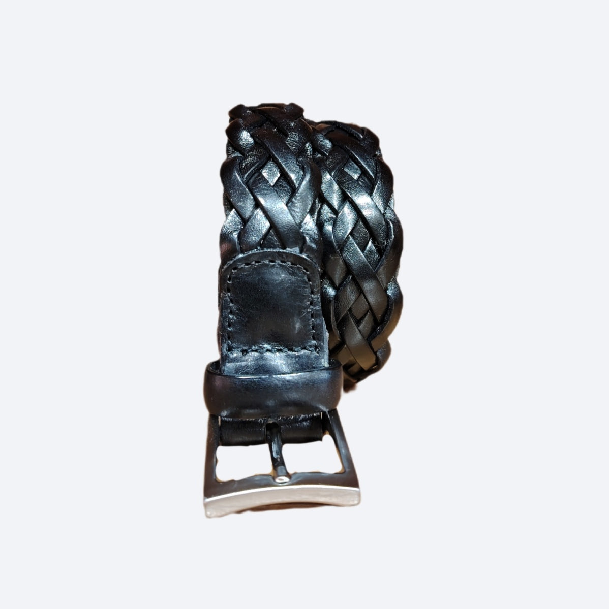 Cintura Intrecciata Pelletteria Allegrini 6189/7635 Nero