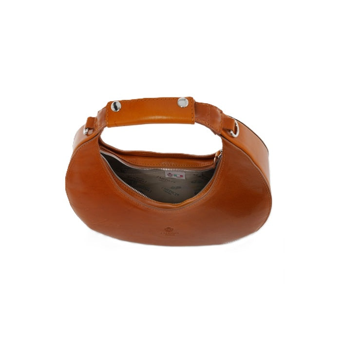 Leather bag with shoulder strap I Medici 63/1085/2 Yellow