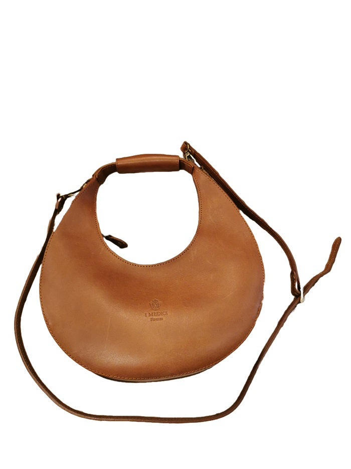 Borsa in pelle c/tracolla I Medici 63/1085/2 Marrone