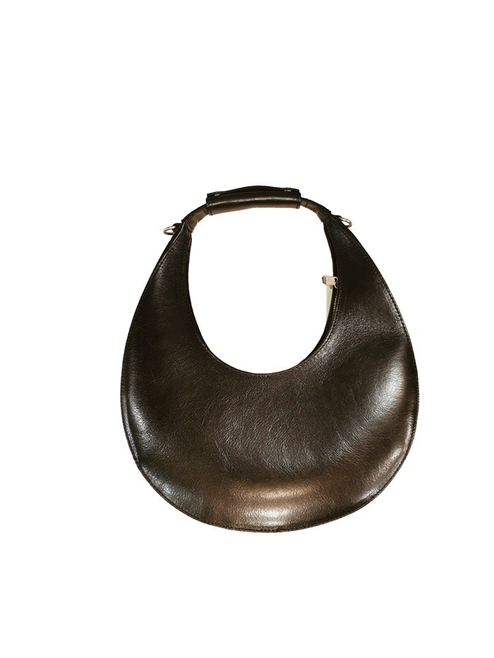 Borsa in pelle c/tracolla I Medici 63/1085/2 Nero