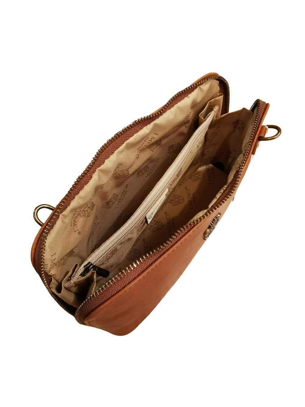 Tracollina in pelle i Medici 63/298-2 Marrone