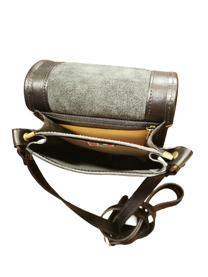 Borsello in pelle I Medici 63/3615 Nero