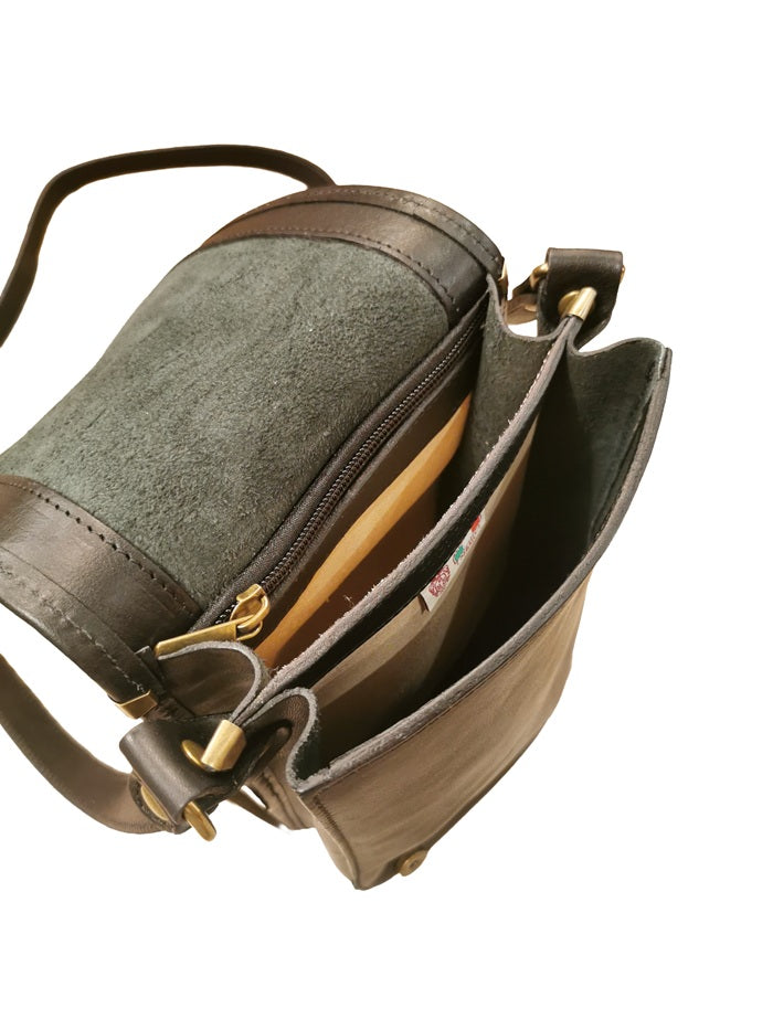 Borsello in pelle I Medici 63/3615 Nero