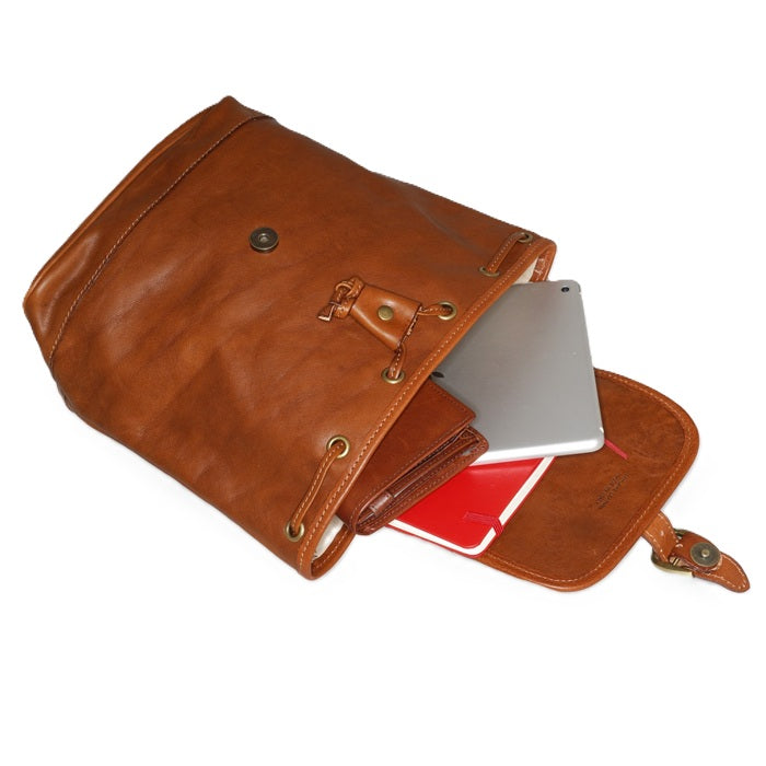 Zaino in cuoio I Medici 63/6500 Marrone