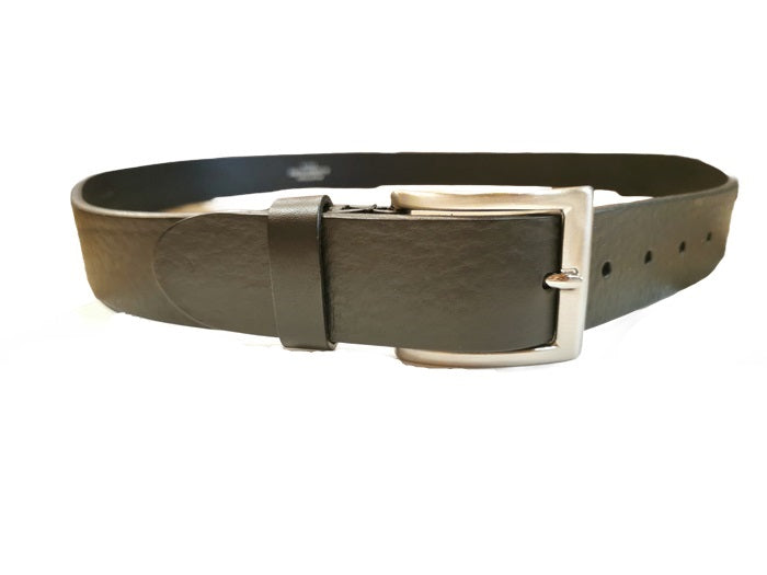 Cintura in Cuoio Pelletteria Allegrini Filippo 9386/35 Nero