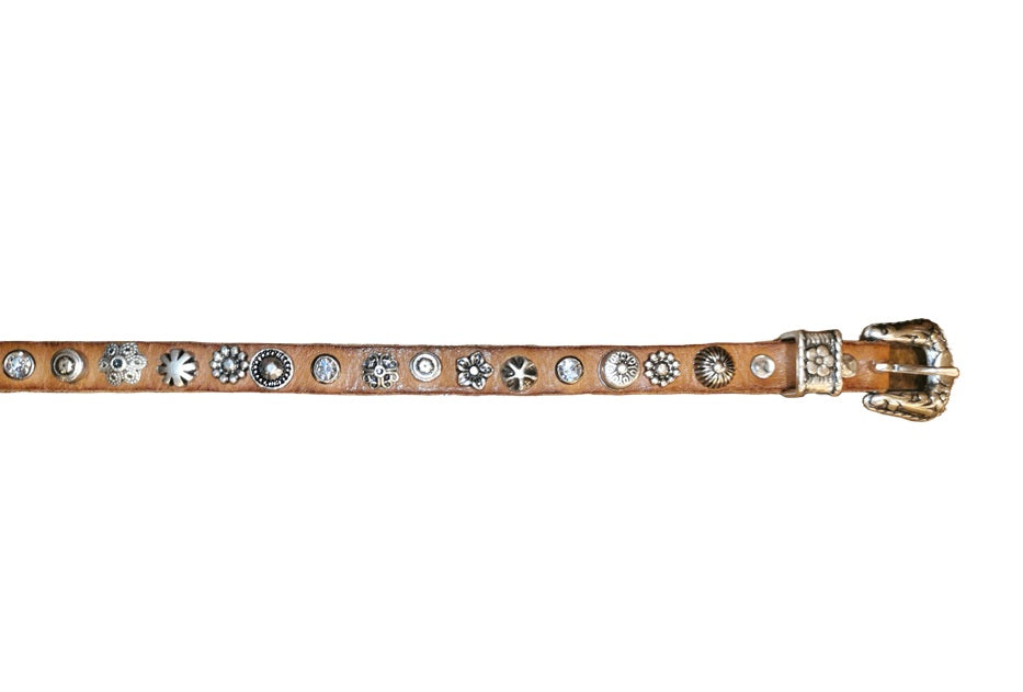 Bracciale Diamante doppio giro in pelle CAMPOMAGGI C002270ND X2743 cognac