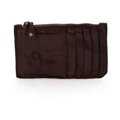 Campomaggi C014560ND X0001 cognac leather wallet with card slots