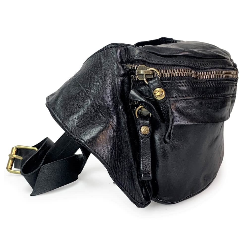 Campomaggi C041250ND X2298 cognac leather bum bag