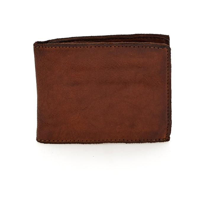 Portafoglio con p.carte in pelle Campomaggi C014530ND X0001 cognac