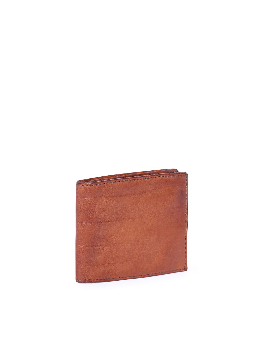 Portafoglio uomo con porta monete in pelle Campomaggi C014540ND-X0001 cognac