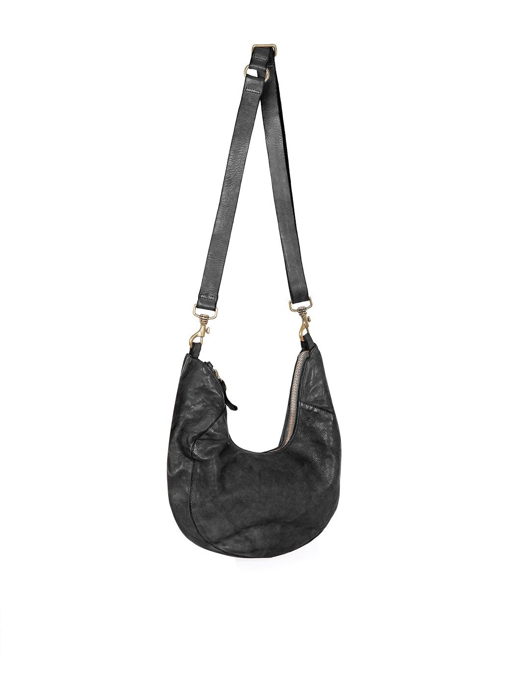Borsa a spalla Dalia in pelle Campomaggi C042580ND X0001 MORO