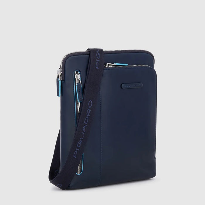 Borsello in pelle porta i-Pad Piquadro CA1816B2 Blu