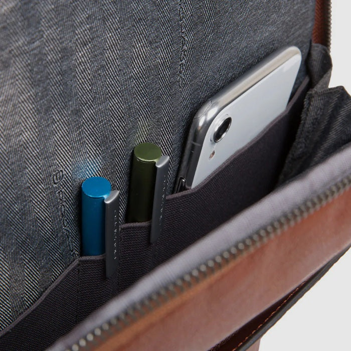 Zaino da lavoro uomo porta pc 15,6" Piquadro CA4762B3 Testa di moro