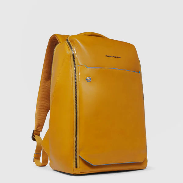 Zaino per pc 14″ in pelle Piquadro  CA6591B2 Giallo