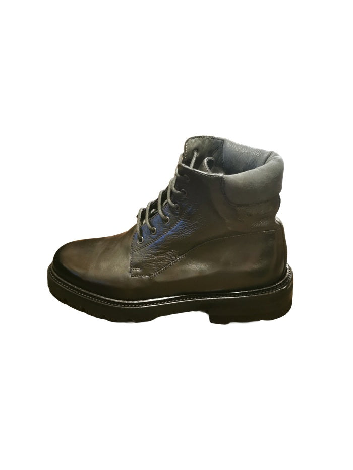 Scarpa stringata donna Pelletteria Allegrini CIRIA Nero