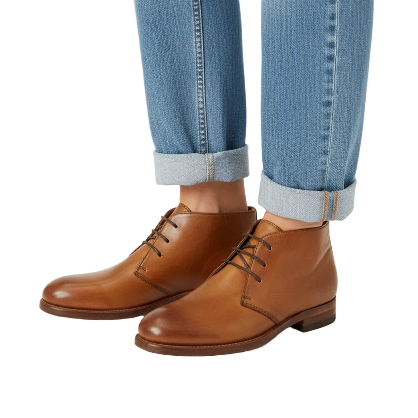 Polacchina donna in pelle Pelletteria Allegrini Filippo D264 Coker