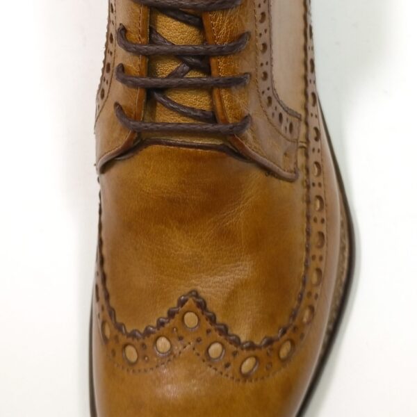 Stivaletto da donna in pelle Pelletteria Allegrini D731 Cerro