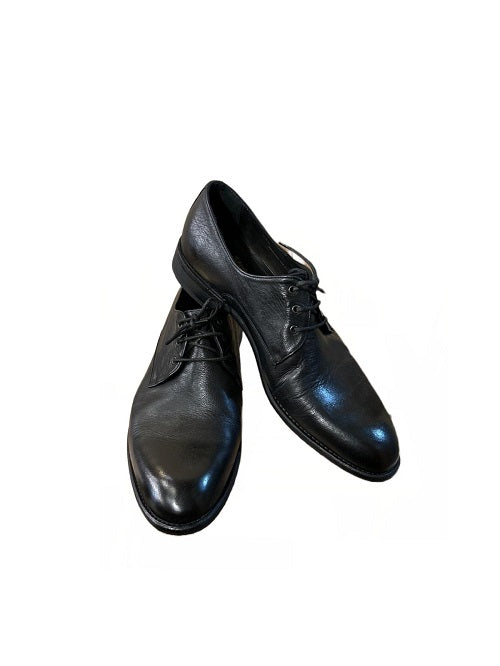 Scarpa da uomo in pelle pelletteria allegrini e126 nero
