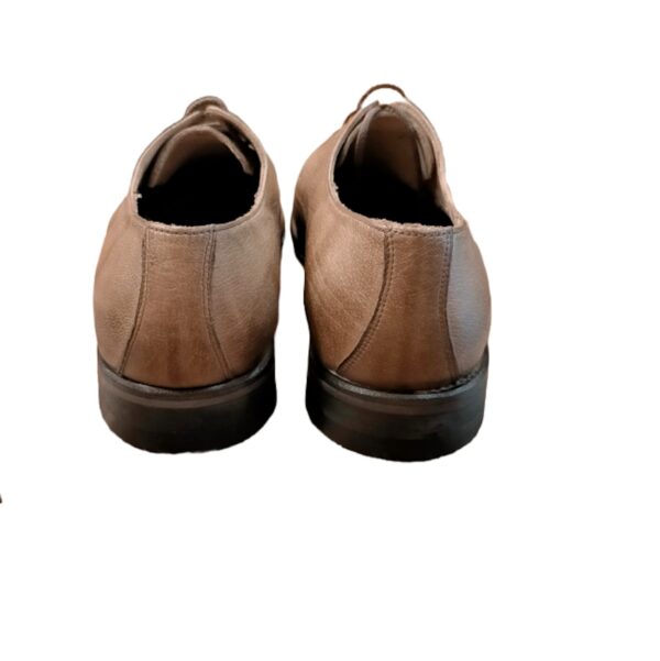 Scarpa da uomo in pelle Pelletteria Allegrini E126 Taupe