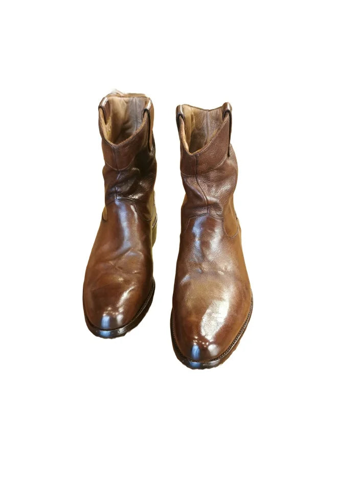 Texano uomo in pelle di bufalo