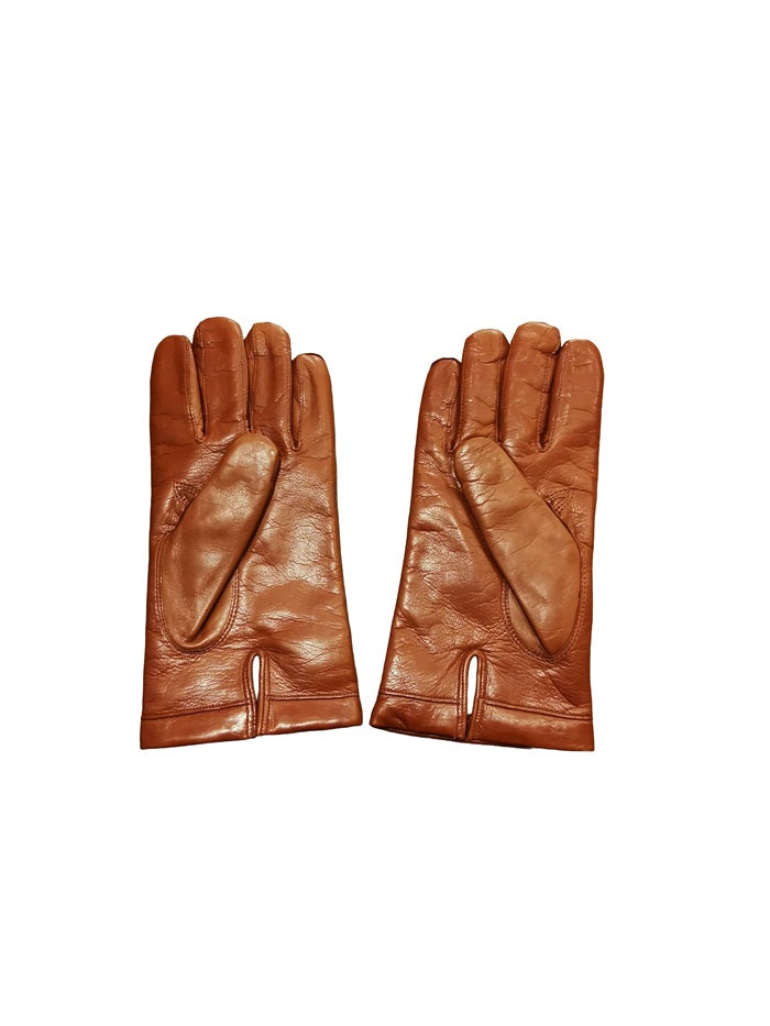 Guanto uomo in pelle Pelletteria Allegrini g200 cognac