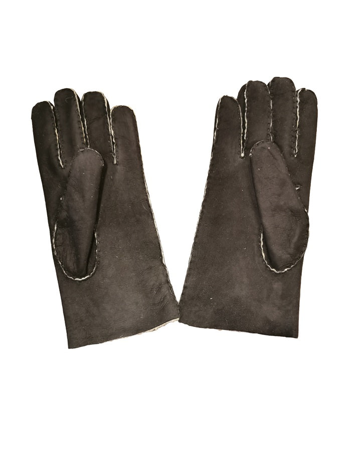 Allegrini G208 Black Merino Wool Men's Glove