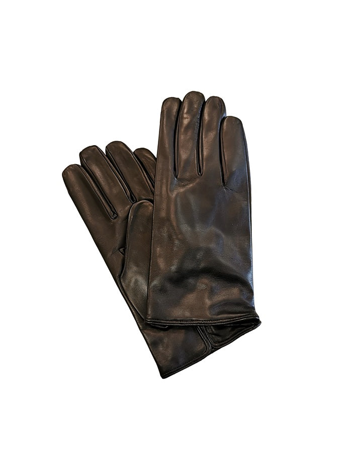 Guanto uomo in pelle liscia Pelletteria Allegrini G2541U Nero