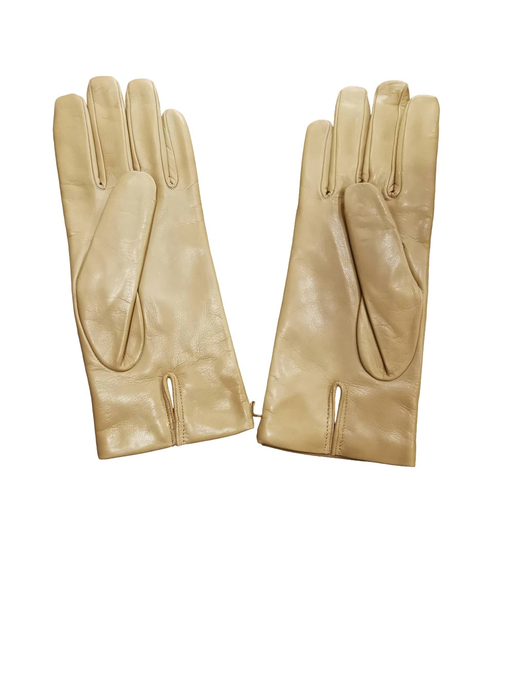 Women's smooth leather gloves Pelletteria Allegrini Filippo G303C Honey