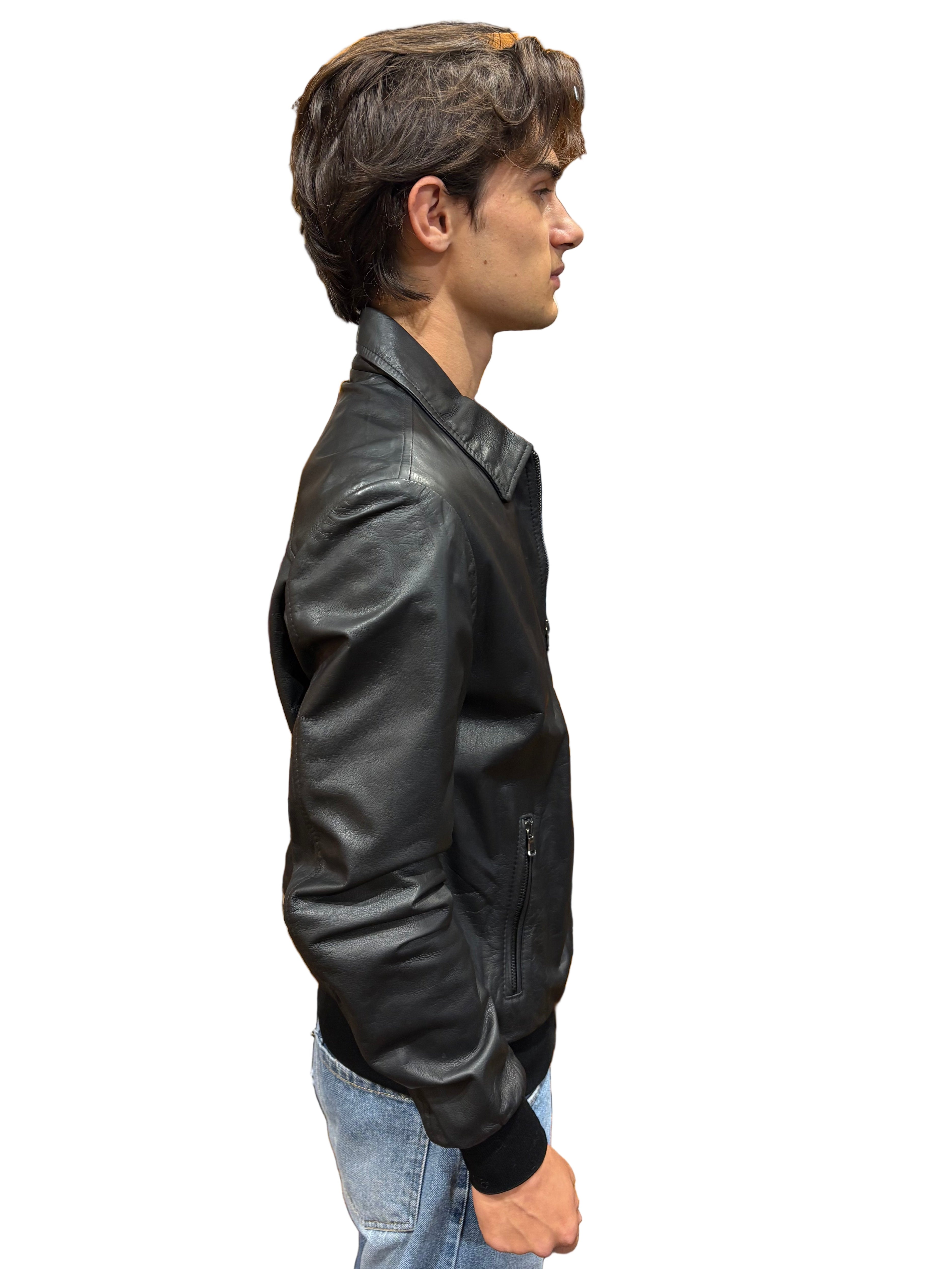 Red2 Jap Nappa Men's Leather Jacket