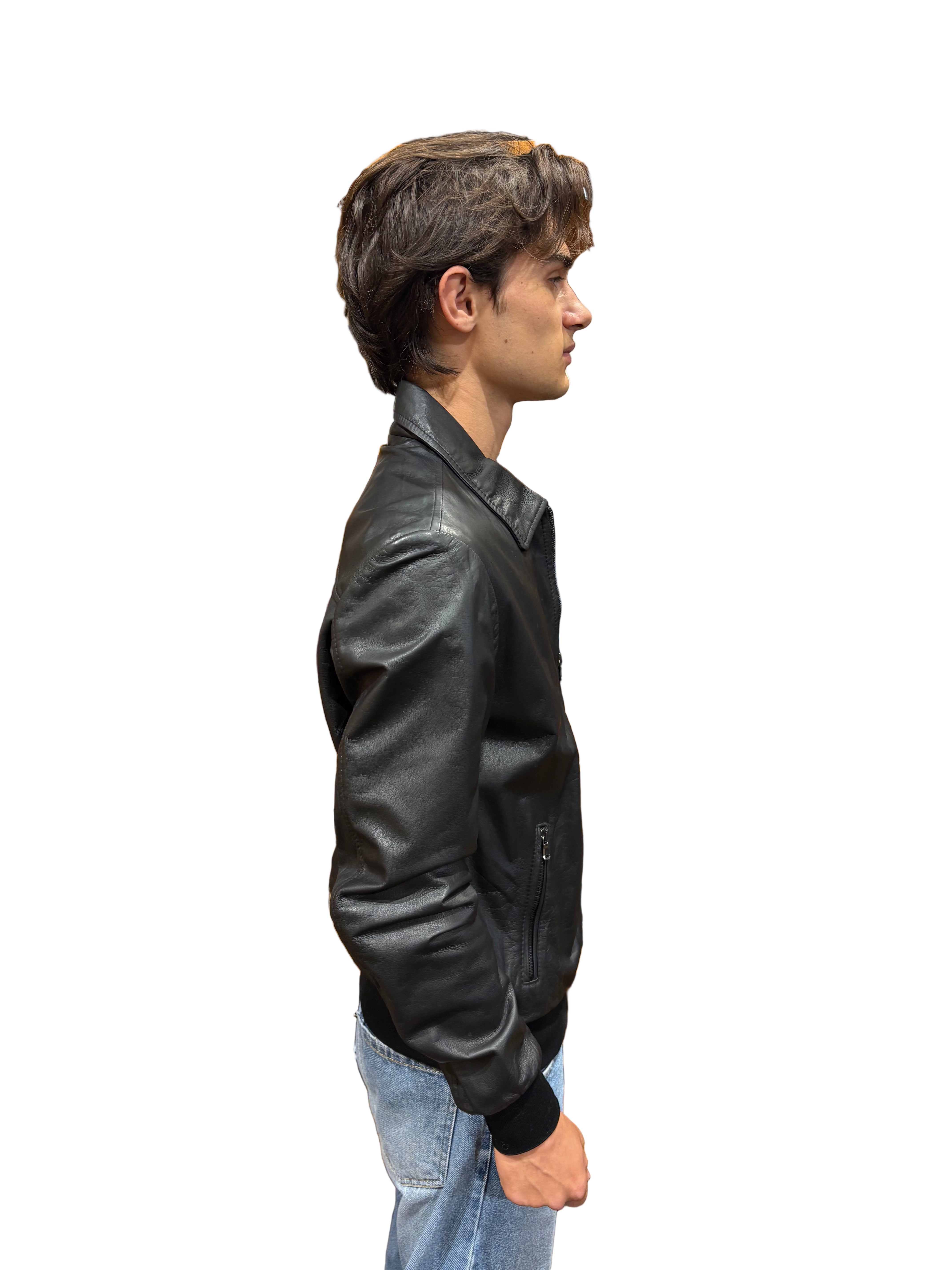 Red2 Jap Nappa Men's Leather Jacket